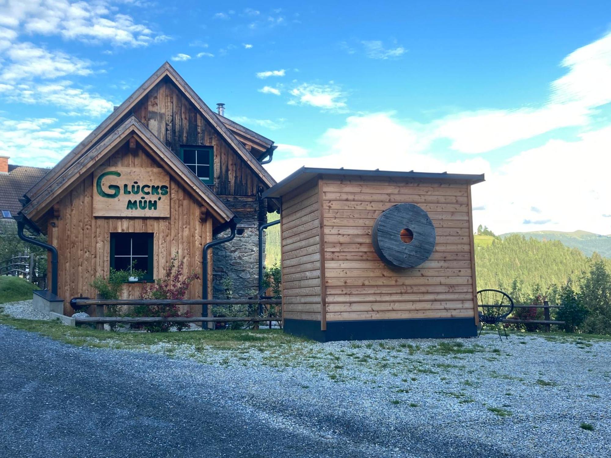 Gluecksmueh- Ferienhaus In Alleinlage Plus Bauernhoferlebnis Einach Ngoại thất bức ảnh